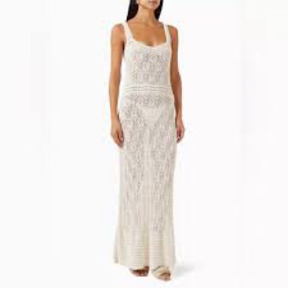 Le Kasha Losange Crochet Maxi Dress - Picture 12 of 12